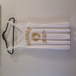 Xhilaration Mermaid On Duty Swim Cover Up